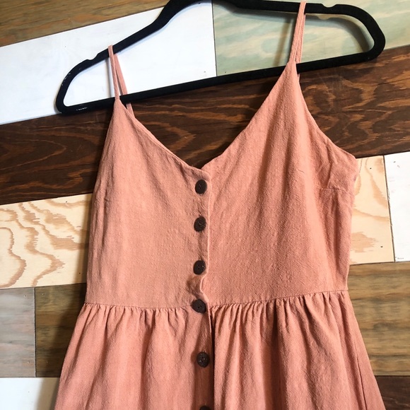 Light coral jumpsuit - Picture 3 of 4